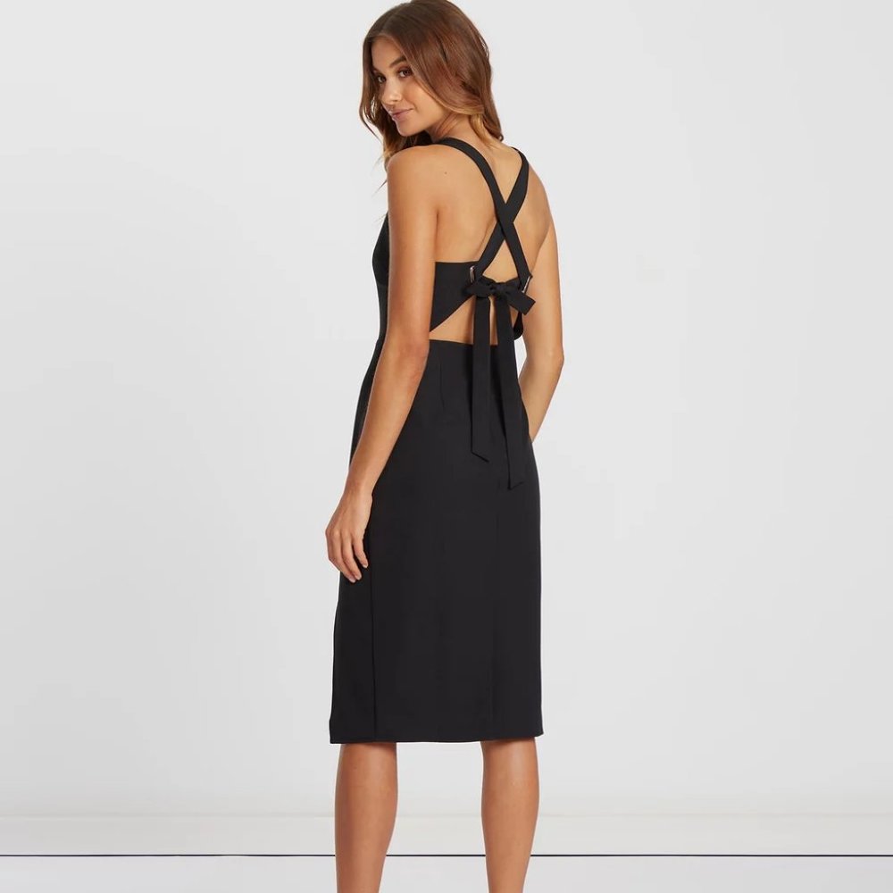 CHANCERY Black Cocktail Dress (AUS 6/US 0;XS)